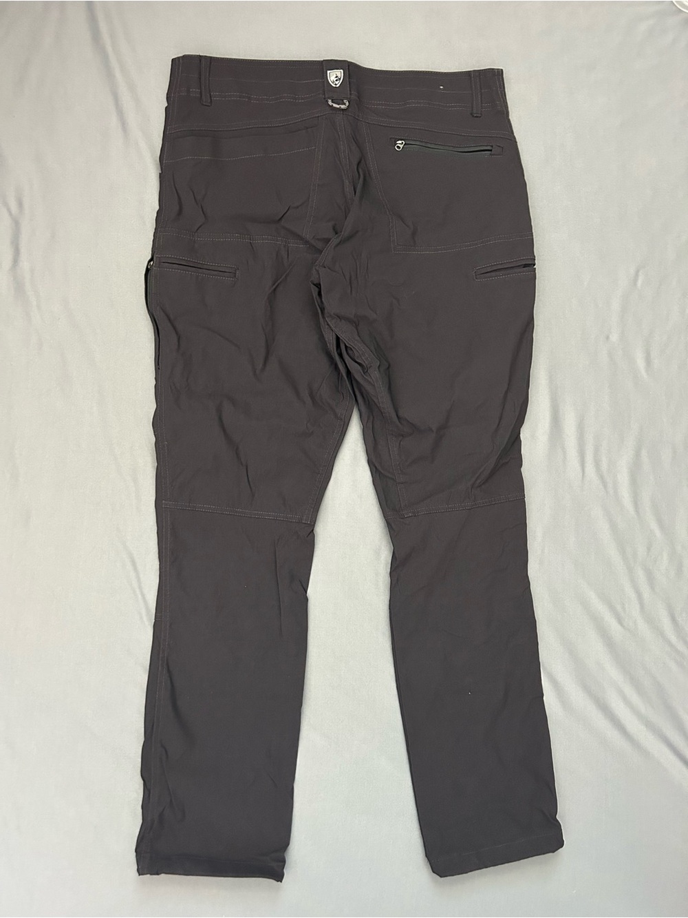 Kuhl Renegade Rock Pants Mens 34x32 Black Hiking Tapered #5603